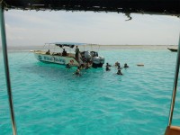 Dykbåt. (Zanzibar, Tanzania)