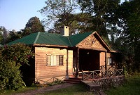 Bungalow på Mount Meru Game Lodge.