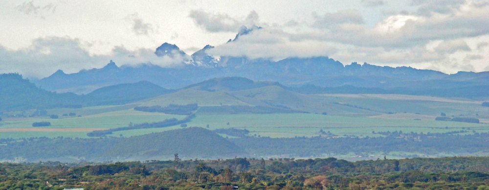 Mount Kenya.